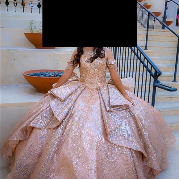 Champagne Princessa Dress